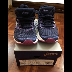 ASICS blue gel sneakers